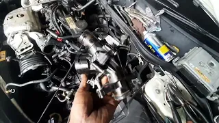 mercedes AMG CLA class 250 thermostat change.