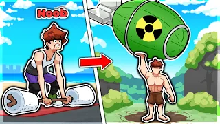 I Spent 10,000 YEARS Upgrading to LIFT NUKES in Roblox