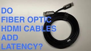 Gaming Over Fiber Optic HDMI? - AOZISTech Fiber Optic HDMI Cable Review