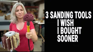 3 Sanding tools I wish I bought sooner and 3 I regret buying. Great tools for your shop and gifts.