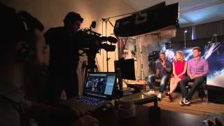 The Amazing Spider-Man 2: Behind the Scenes of Interviews - Andrew Garfield, Emma Stone, Jaime Foxx