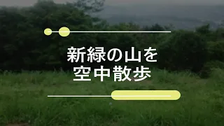 ポールモーリア　思い出のランデヴー　美しき人生～梅雨の終わりに　瑞々しい新緑の山を空中散歩してみました。