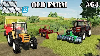 FS 22 |OLD FARM| Collecting grass. Grass silage. | Timelapse # 65