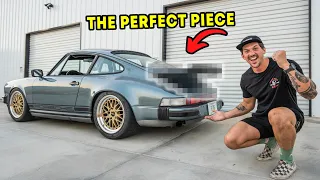 Porsche 911 FINALLY Gets the PERFECT Wing | RARE PORSCHE FIND!!