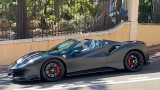 Charles Leclerc Spotted With His Ferrari 488 Pista, Luxury Carspotting Monaco