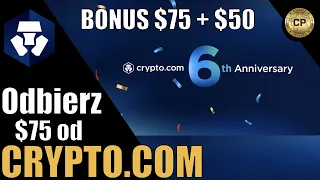 Mega Bonus $75 od Crypto.Com z okazji 6 urodzin! Łącznie można dostać $125 🔥