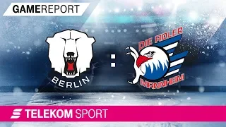 Eisbären Berlin - Adler Mannheim | 8. Spieltag, 17/18 | Telekom Sport