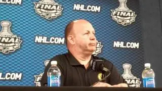 June 5 2011 Claude Julien Boston Bruins NHL Stanley Cup.flv