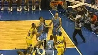 1993 NCAA Championship Game  North Carolina vs. Michigan 1st half