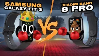 Сравнение Samsung Galaxy Fit 3 VS Xiaomi Smart Band 8 Pro