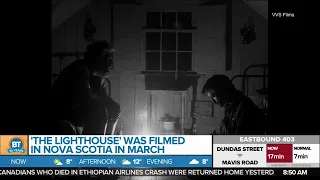 The black & white film 'The Lighthouse' is in select theatres