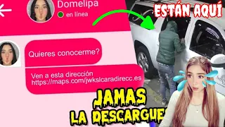 DESCARGUÉ la APLICACIÓN que R0BA N1Ñ0S y me mandó un MENSAJE inesperado📲⚠️ | ValeryRm