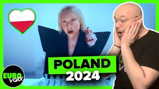 🇵🇱 POLAND EUROVISION 2024 REACTION: LUNA - 'The Tower'