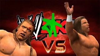 WWE 2k15 Showcase №2 (Трипл против Кейна).