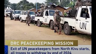 UN peacekeeping mission starts DRC exit