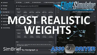 Simbrief Tricks: Getting the MOST REALISTIC WEIGHTS | Real Airline Pilot