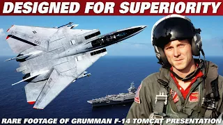 F-14 Tomcat: Designed For Superiority | Grumman Rare Original Footage Of The Pitch For The Aircraft