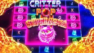 SUPER BONUS ON CRITTERPOP PAID MASSIVE PROFIT! (SUPERNOVA HIT!)