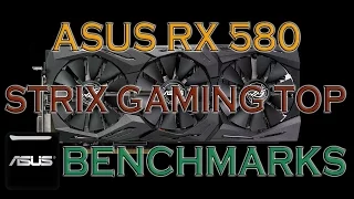 ASUS RX 580 STRIX GAMING TOP BENCHMARKS / GAME TESTS & REVIEW / 1080p, 1440p, 4K