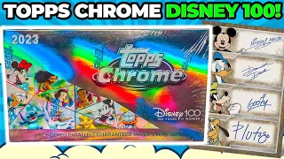 Topps Chrome Disney 100 Hobby Box OPENING!