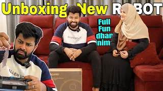 New Home ku New Robo❤️ | Unboxing Agaro Robo Vaccum Cleaner with Wife 😍