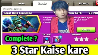 Easily 3 Star the Beast King Challenge (Clash of Clans) Coc New Event Attack