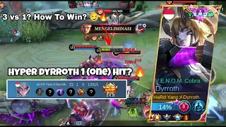 Tahun Baru Rank Baru Build Dyrroth Baru? Build 1 Hit🔥 - Mobile legends