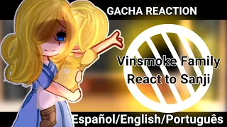 ⭐Vinsmoke Family reaccionan a Sanji6️⃣6️⃣ | Gacha Reaction| O.P | G.C | Español/English/Português