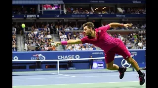 Bright game Novak Djokovic - Stan Wawrinka US Open 2016. ATP finals.