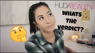 Huda Beauty #FauxFilter Foundation l Review & Demo