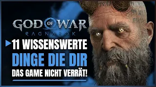 God of War Ragnarök verrät dir wichtige Dinge nicht mit denen du aber mehr Spielspaß hättest