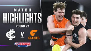 Carlton v GWS Giants Highlights | Round 24, 2023 | AFL
