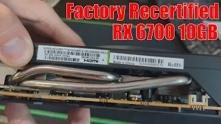 Відеокарта Sapphire Radeon RX 6700 Lite Factory Recertified