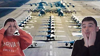 British Couple Reacts to 5 Reasons You Shouldn't Mess With The US Jet Fighters