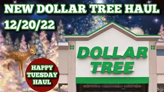 NEW DOLLAR TREE HAUL 🤑 12/20/22 HAPPY TUESDAY HAUL