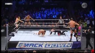 Randy Orton and Team hell no VS Wade Barrett and team Rhodes Scholars