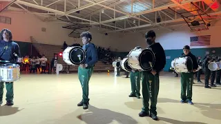 JFK Middle vs Jeaga Middle - Synergy Camp "CHOPPED" Drumline Competition