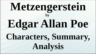 Metzengerstein by Edgar Allan Poe | Characters, Summary, Analysis