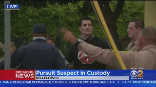 Suspect In U-Haul Pursuit Arrested In Bellflower