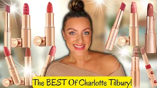 TOP 10 CHARLOTTE TILBURY LIPSTICKS! My Must-Haves!