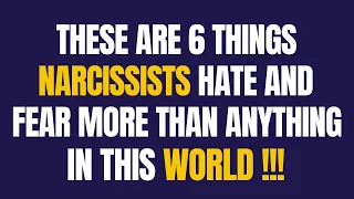 These Are 6 Things Narcissists Hate And Fear More Than Anything In This World |NPD |Narcissist