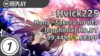 hvick225 | Hana - Sakura no Uta [Euphoria] HDDT FC 99.44% 683pp