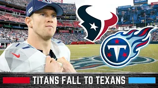 Tennessee Titans fall to the Houston Texans | Post Game Reactions