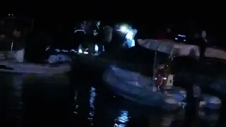 A boat of illegal immigrants sank off the coast of sfax Tunisia.