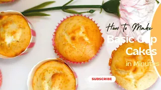 Delicious Cupcake Recipe | How To Make Cupcakes from Scratch | 12 Cupcakes With 2 Eggs