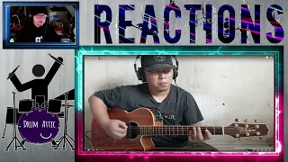 ALIP BA TA  - Far From Home Five Finger Death Punch (Guitar Cover) #reaction