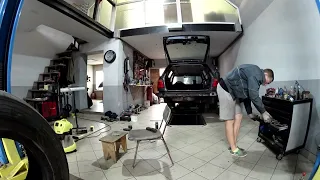 Part 2. E34 Timelapse old BMW repair.