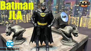 McFarlane DC Multiverse Batman JLA Three Jokers Black Suit BAF Plastic Man Action Figure Review