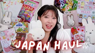 JAPAN HAUL PART 2: all things cute ♡ miffy, sanrio, stationary + snacks!