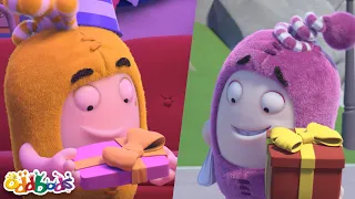 Newt Gets Bubbles The Perfect Gift 🎁 Oddbods Funny Cartoons | Cartoons For Kids | After School Club